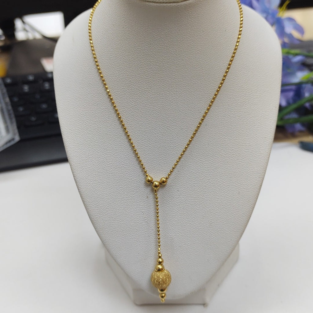GARGANTILLA ORO 14 K 4,40 GRMS (SEMINUEVO)
