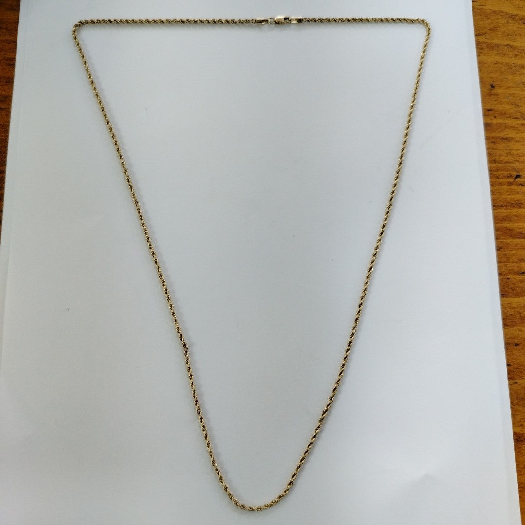 CADENA ORO 14 K 3.5 GRMS (SEMINUEVO)