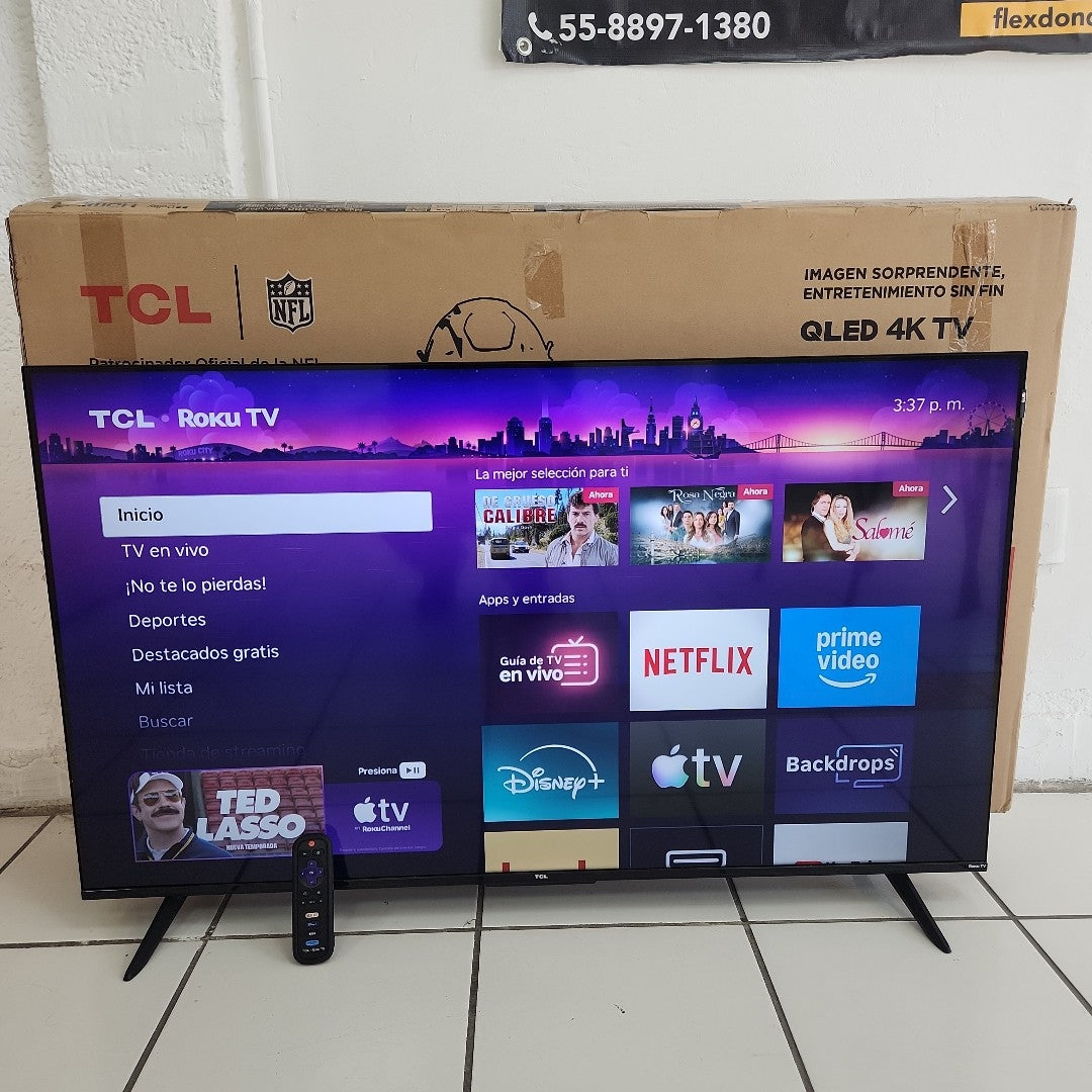 PANTALLA TCL 50Q51K (2024) 50" QLED 4K (SEMINUEVO)