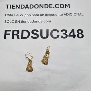 ARETES PAR ORO 10 K 2.7 GRMS (SEMINUEVO)