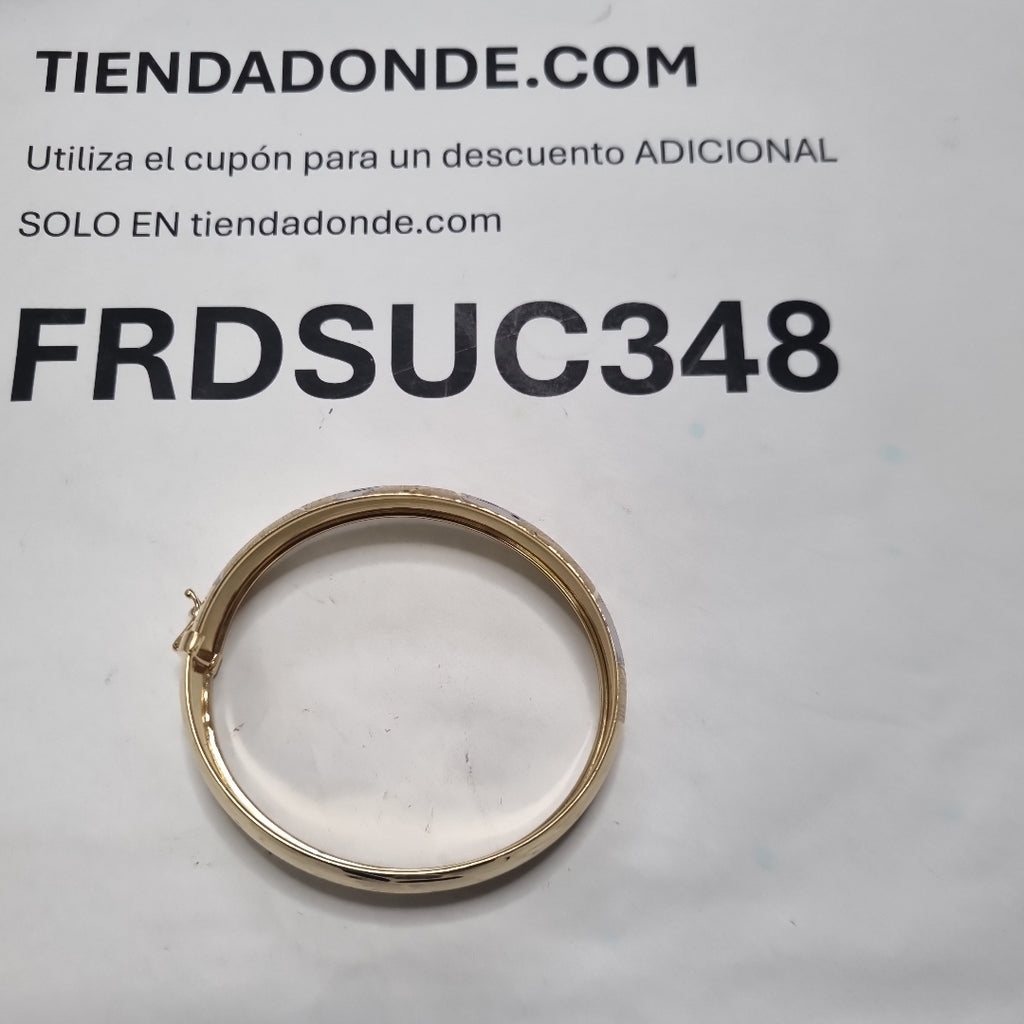 PULSERA RIGIDA ORO 14 K 10.1 GRMS (SEMINUEVO)
