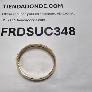 PULSERA RIGIDA ORO 14 K 10.1 GRMS (SEMINUEVO)