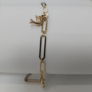 BRAZALETE ORO 14 K 3.5 GRMS (SEMINUEVO)