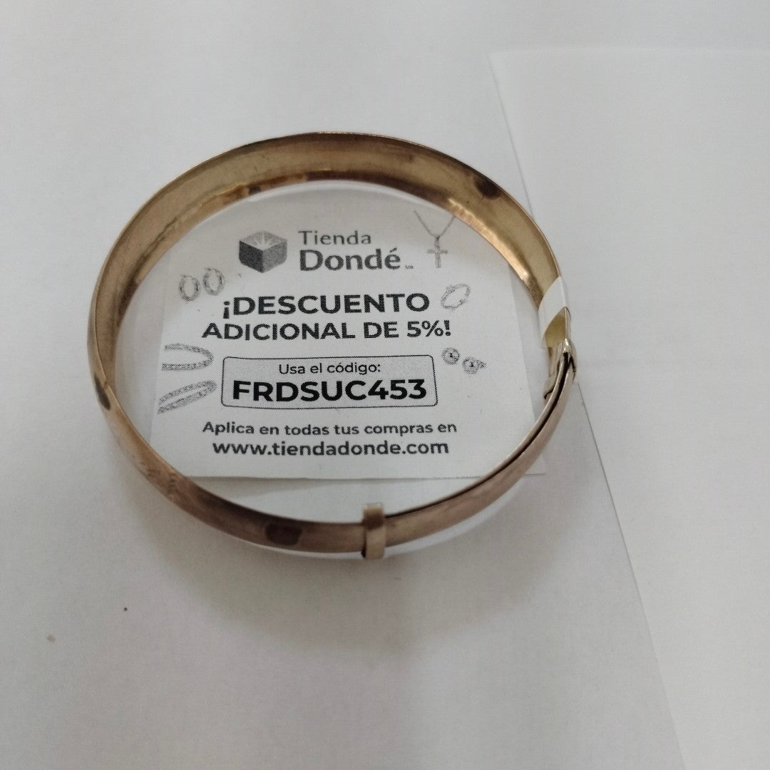 PULSERA RIGIDA ORO 8 K 9,30 GRMS (SEMINUEVO)