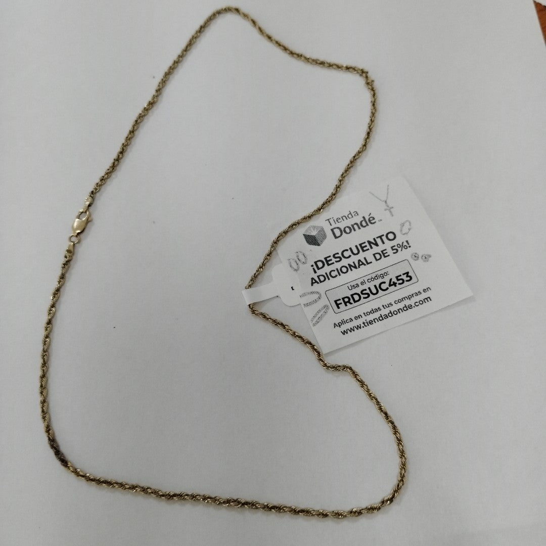 CADENA ORO 14 K 7,30 GRMS (SEMINUEVO)