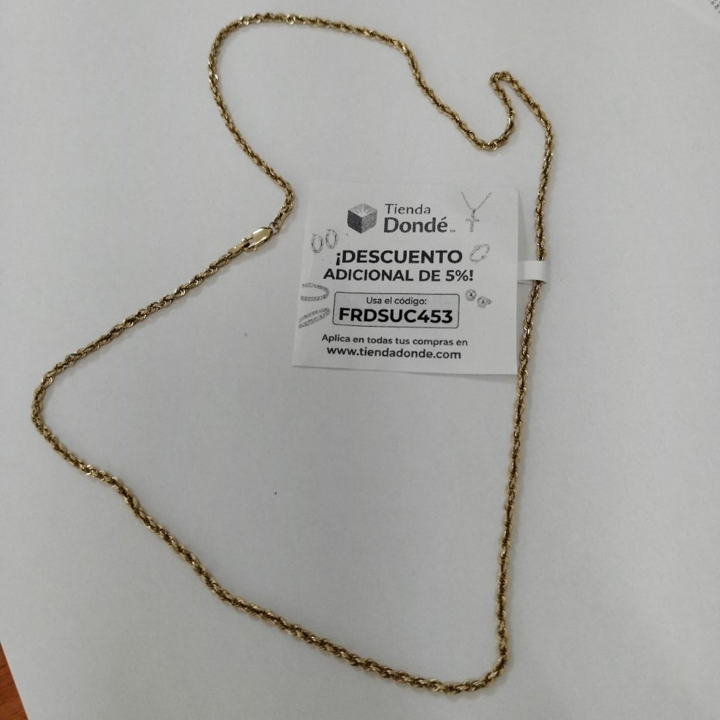 CADENA ORO 14 K 6,20 GRMS (SEMINUEVO)