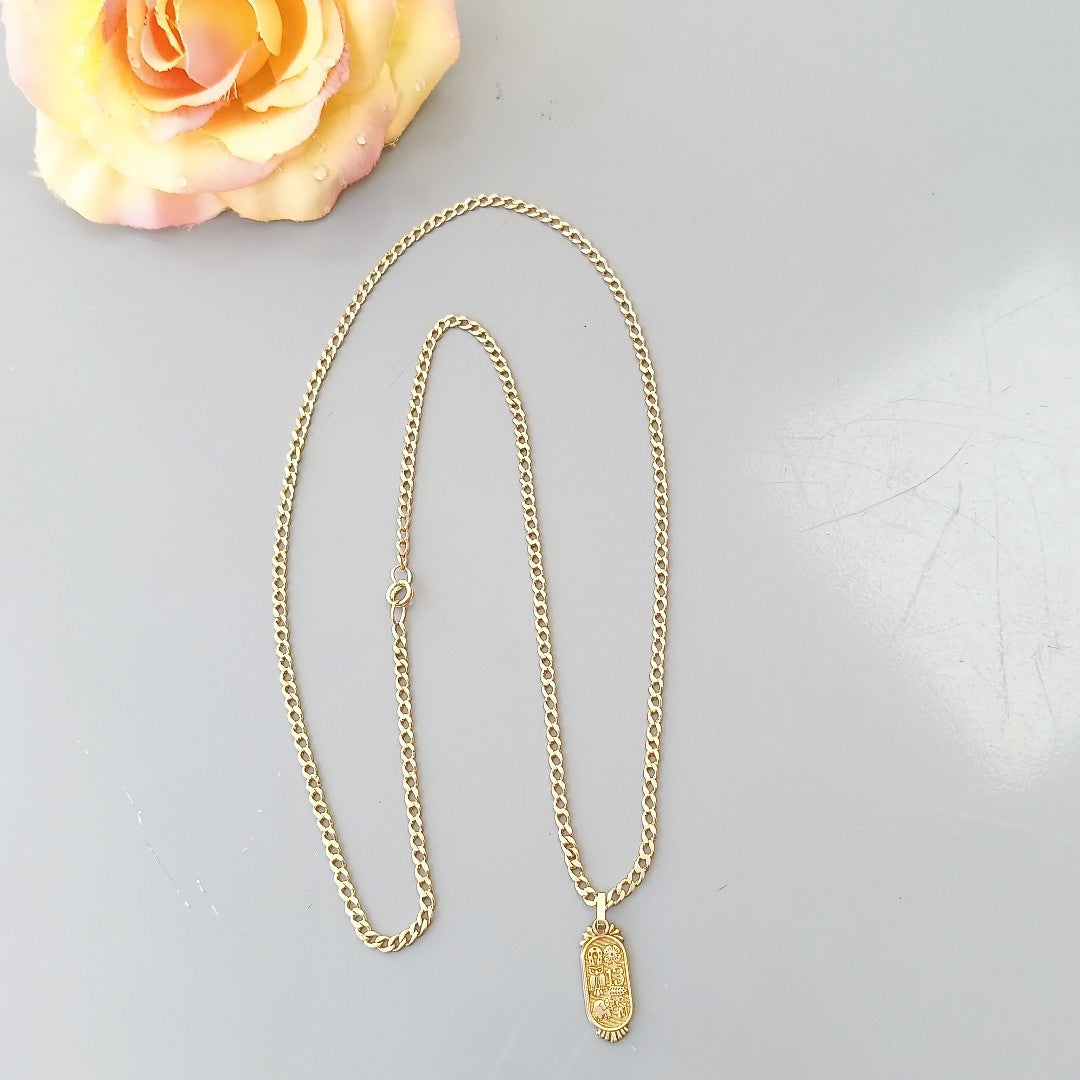 CADENA, DIJE ORO 8 K 14.3 GRMS (SEMINUEVO)