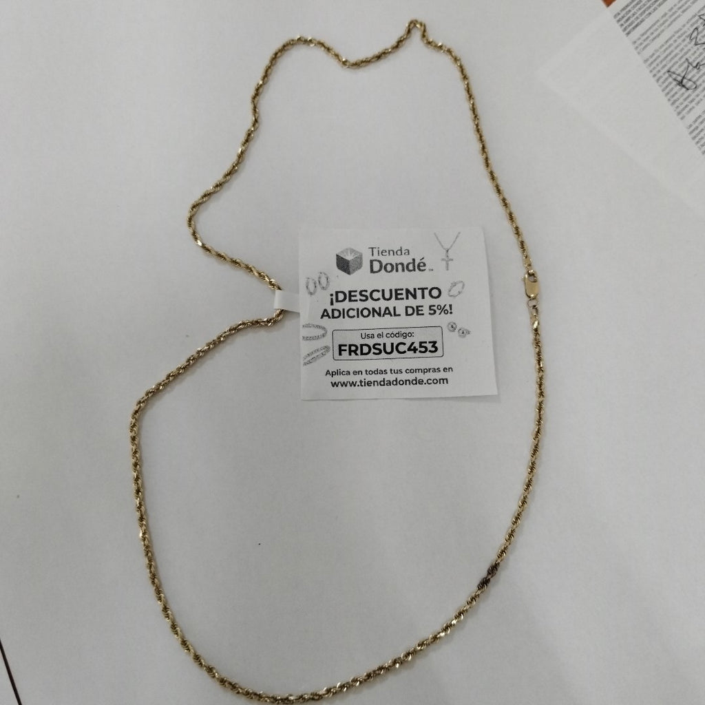 CADENA ORO 14 K 6,20 GRMS (SEMINUEVO)