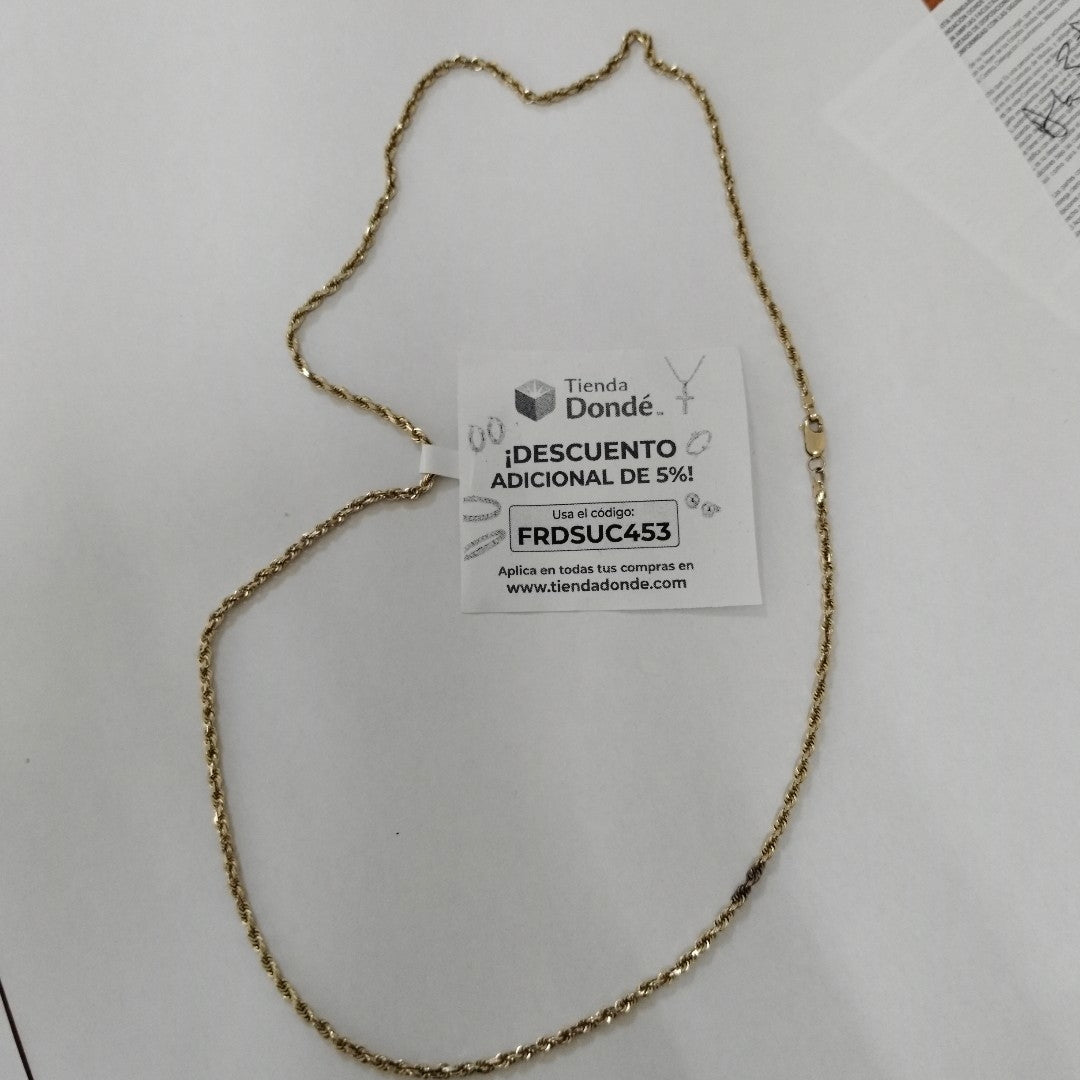 CADENA ORO 14 K 6,20 GRMS (SEMINUEVO)