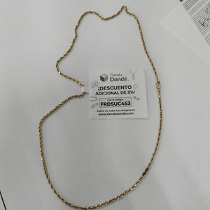 CADENA ORO 14 K 6,20 GRMS (SEMINUEVO)