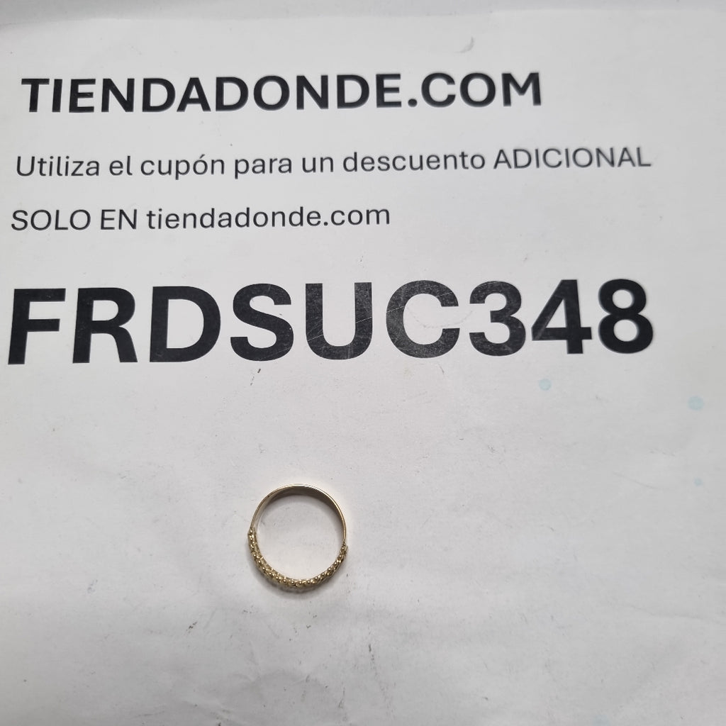 ANILLO ORO 14 K 2.2 GRMS (SEMINUEVO)