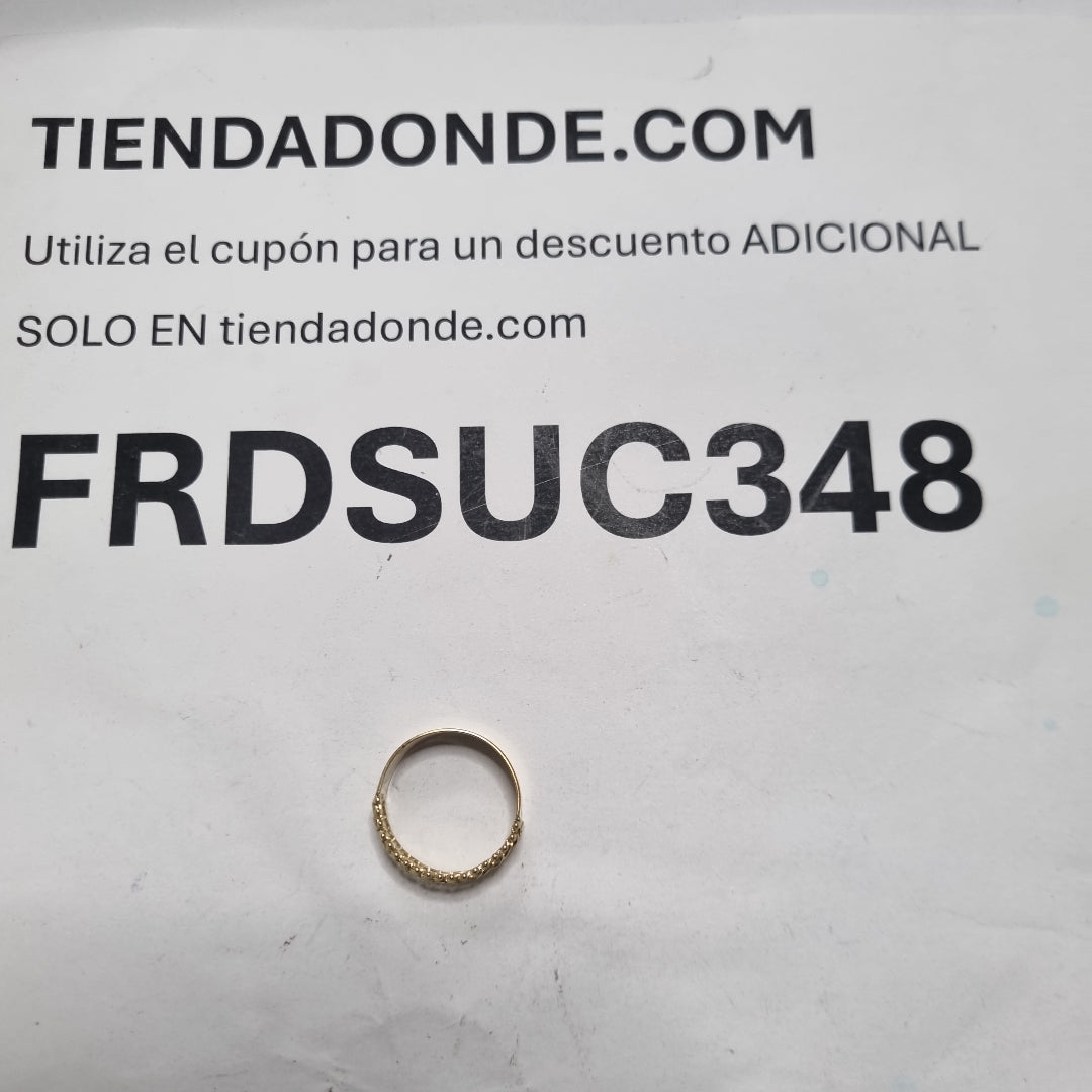 ANILLO ORO 14 K 2.2 GRMS (SEMINUEVO)