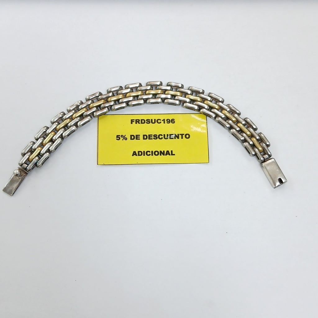 PULSERA PLATA, CHAPA 43 GRMS (SEMINUEVO)