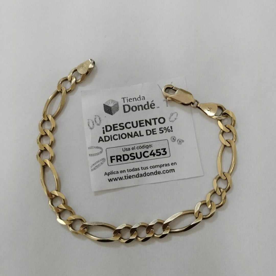 PULSERA ORO 14 K 16.2 GRMS (SEMINUEVO)