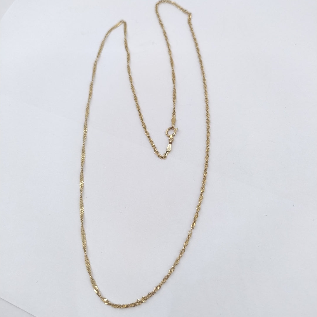 CADENA ORO 14 K 2.5 GRMS (SEMINUEVO)