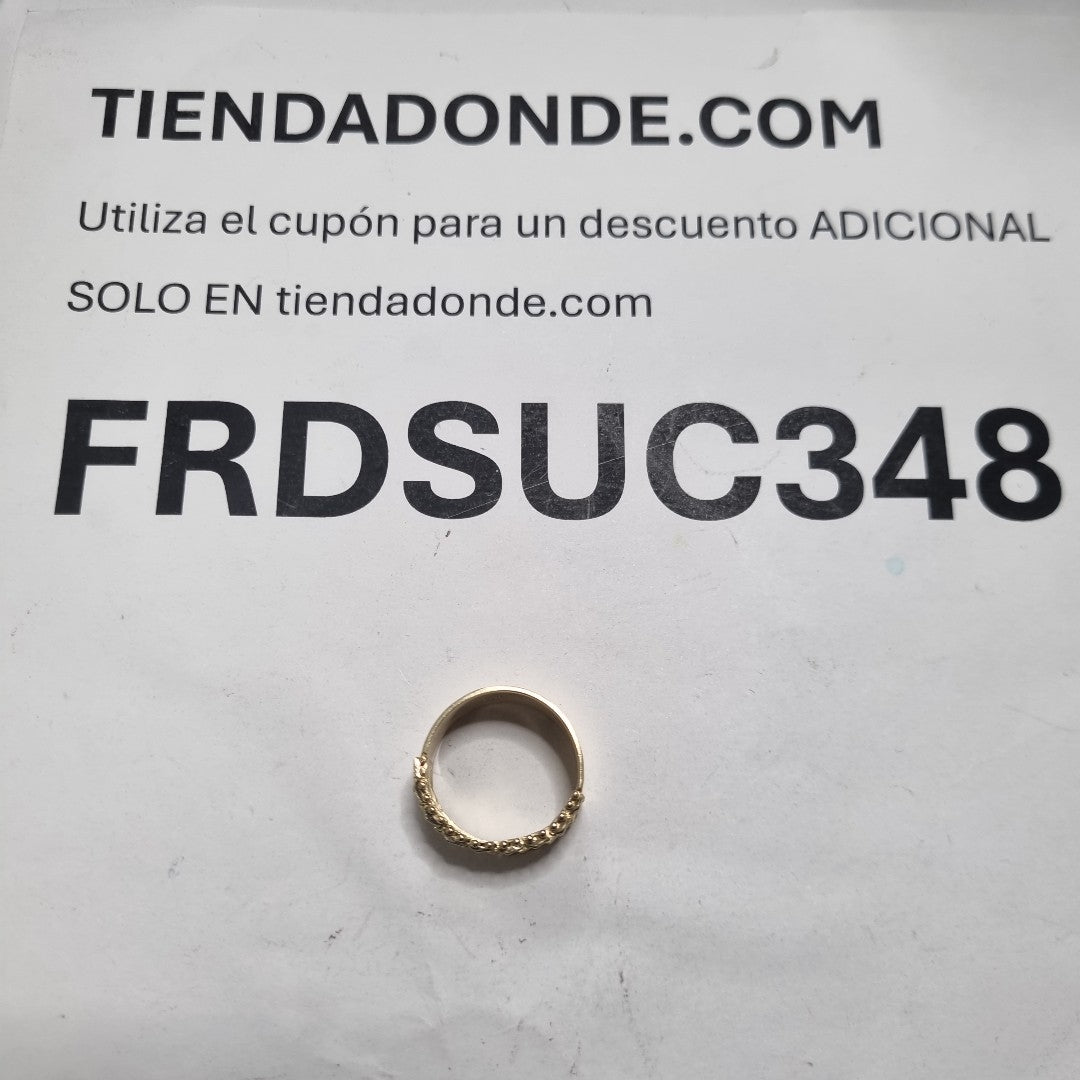 ANILLO ORO 14 K 6.4 GRMS (SEMINUEVO)