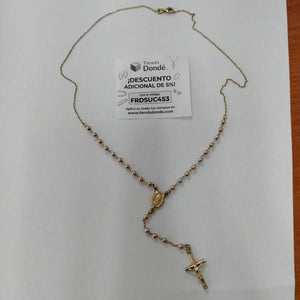 ROSARIO ORO COMBINADO 10 K 5.7 GRMS (SEMINUEVO)