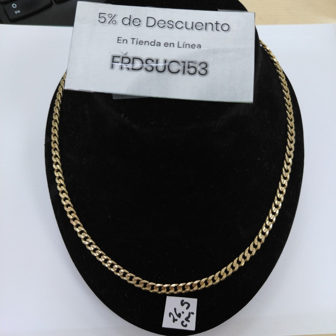 CADENA ORO 10 K 38.1 GRMS (SEMINUEVO)