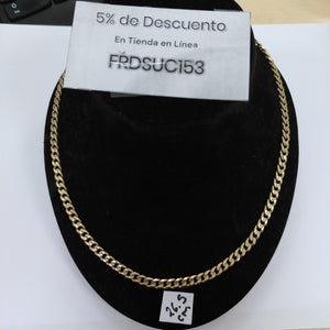 CADENA ORO 10 K 38.1 GRMS (SEMINUEVO)