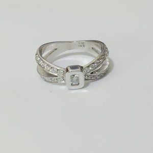 ANILLITO ORO BLANCO 14 K 4,40 GRMS (SEMINUEVO)