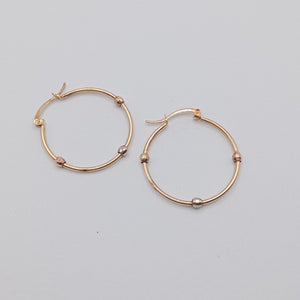 ARRACADAS PAR ORO COMBINADO 10 K 2 GRMS (SEMINUEVO)