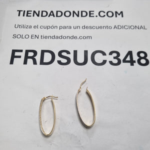 ARRACADAS PAR ORO 14 K 3.2 GRMS (SEMINUEVO)