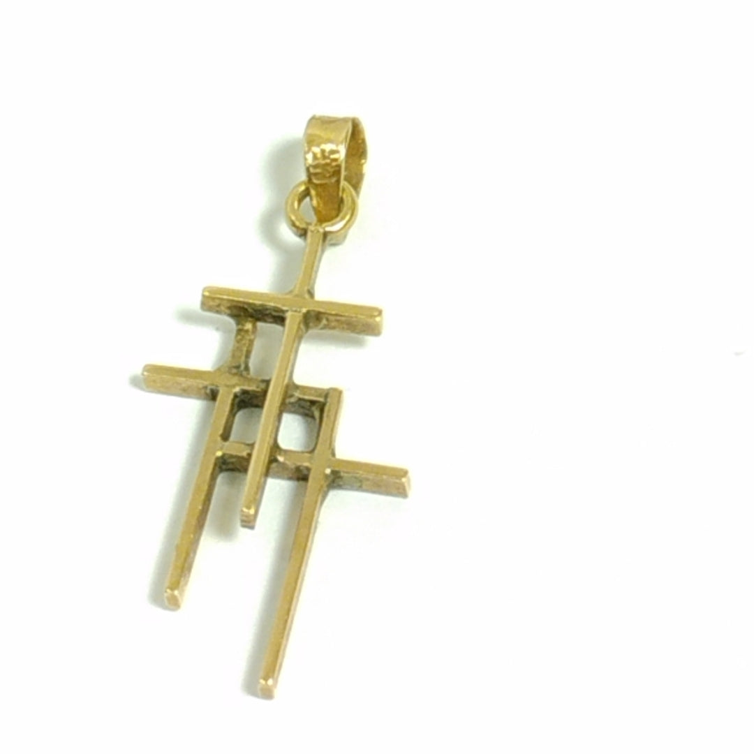 CRUZ ORO 14 K 1,10 GRMS (SEMINUEVO)