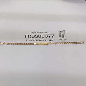 ESCLAVA ORO 14 K 4.5 GRMS (SEMINUEVO)