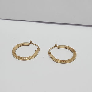 ARRACADAS PAR ORO 14 K 1.1 GRMS (SEMINUEVO)