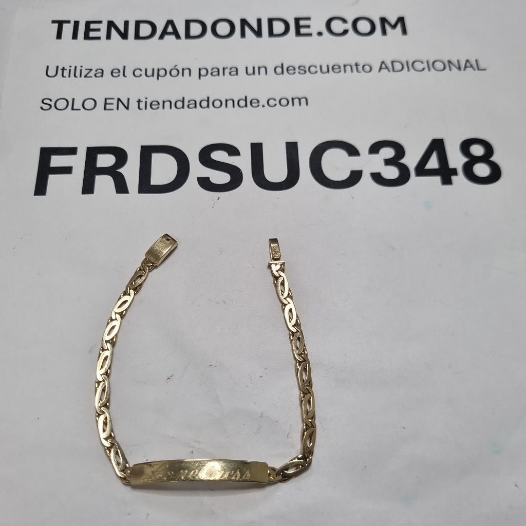 ESCLAVA ORO 14 K 6 GRMS (SEMINUEVO)