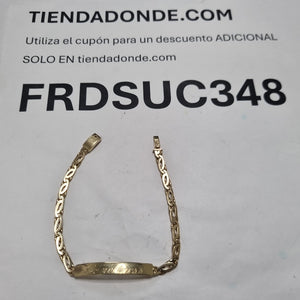 ESCLAVA ORO 14 K 6 GRMS (SEMINUEVO)