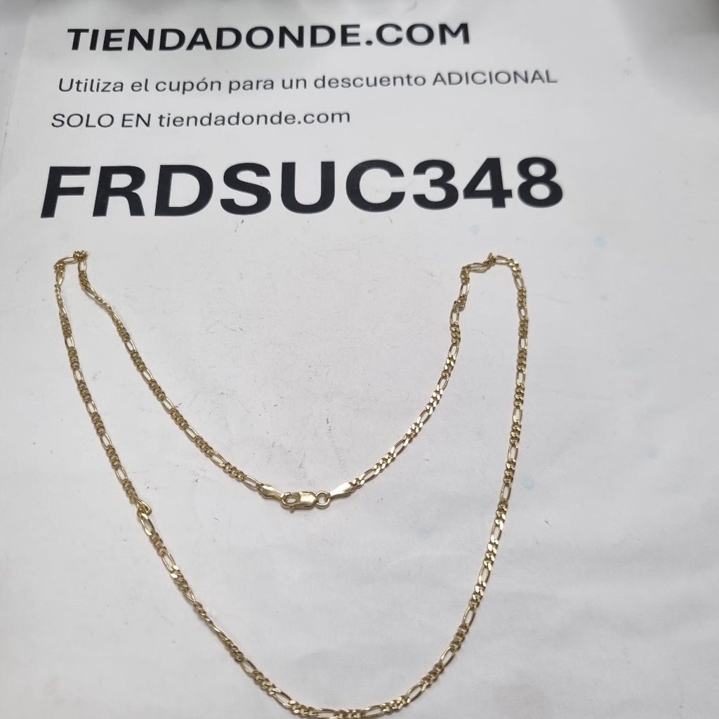 CADENA ORO 14 K 4.9 GRMS (SEMINUEVO)