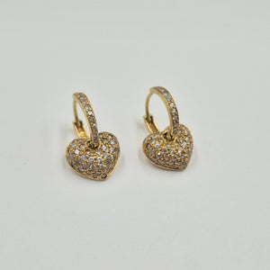 ARRACADAS PAR ORO 14 K 5,80 GRMS (SEMINUEVO)