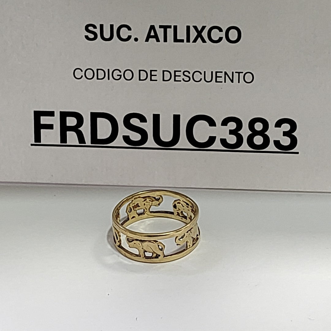 ANILLO ORO 14 K 3.5 GRMS (SEMINUEVO)