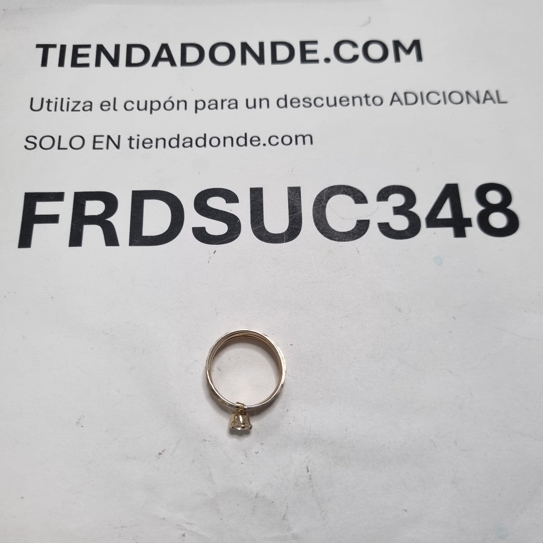 ANILLO ORO 10 K 2.6 GRMS (SEMINUEVO)