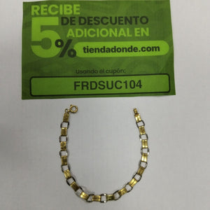 PULSERA ORO,ORO BLANCO 18 K 5,00 GRMS (SEMINUEVO)
