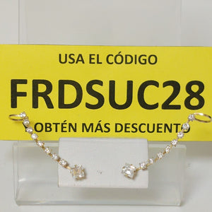 BROQUELES PAR ORO 10 K 1,60 GRMS (SEMINUEVO)