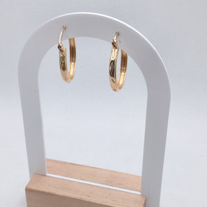 ARRACADAS PAR ORO 10 K 2,60 GRMS (SEMINUEVO)