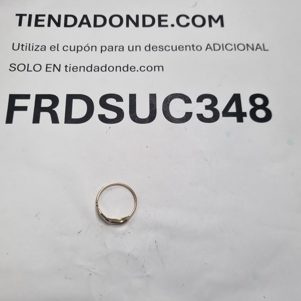 ANILLO ORO 10 K 1.2 GRMS (SEMINUEVO)