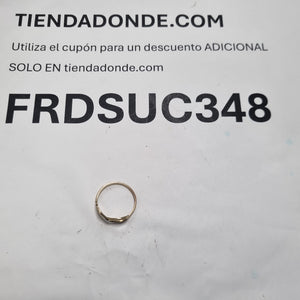 ANILLO ORO 10 K 1.2 GRMS (SEMINUEVO)