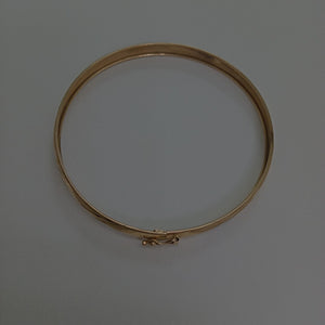 PULSERA RIGIDA ORO 10 K 5.5 GRMS (SEMINUEVO)