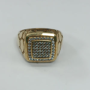 ANILLO ORO 10 K 7 GRMS (SEMINUEVO)