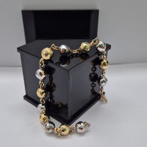 PULSERA ORO,ORO BLANCO 14 K 7,60 GRMS (SEMINUEVO)