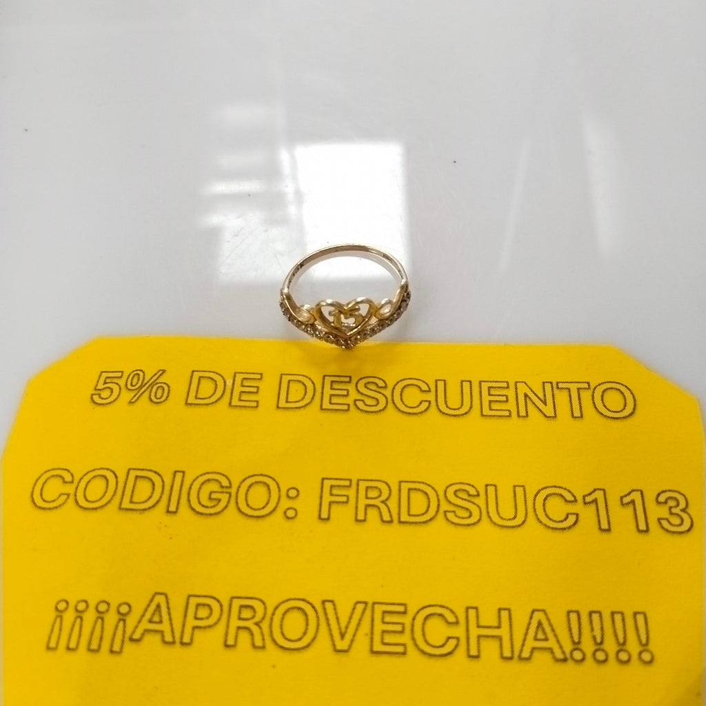ANILLITO ORO 10 K 1.5 GRMS (SEMINUEVO)
