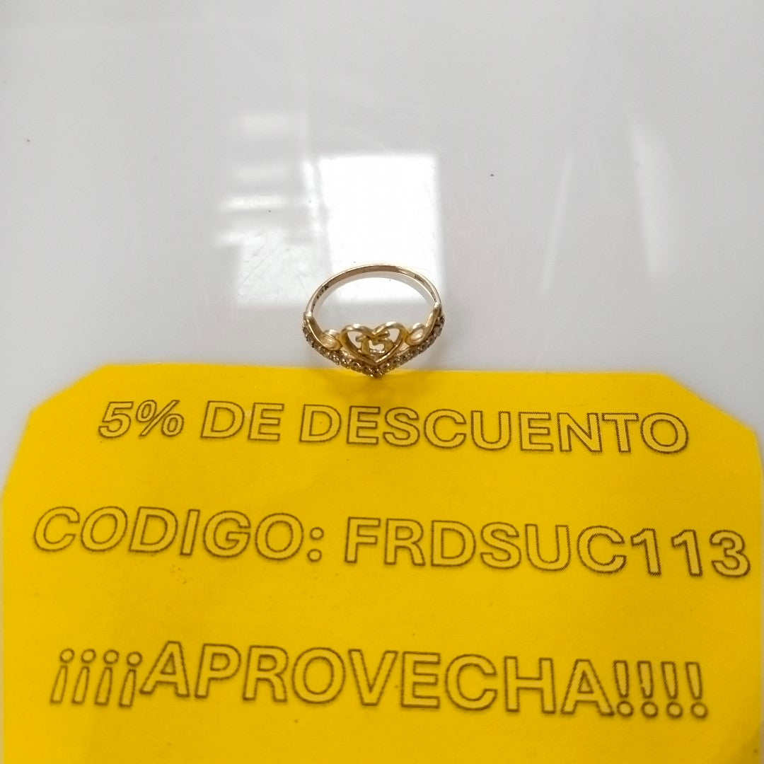ANILLITO ORO 10 K 1.5 GRMS (SEMINUEVO)
