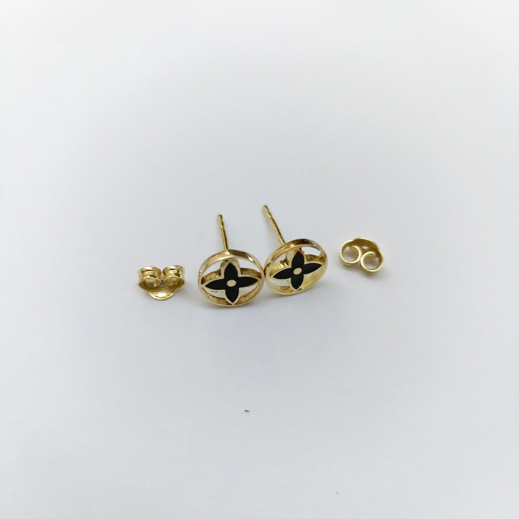 BROQUELES PAR ORO 14 K 1.1 GRMS (SEMINUEVO)