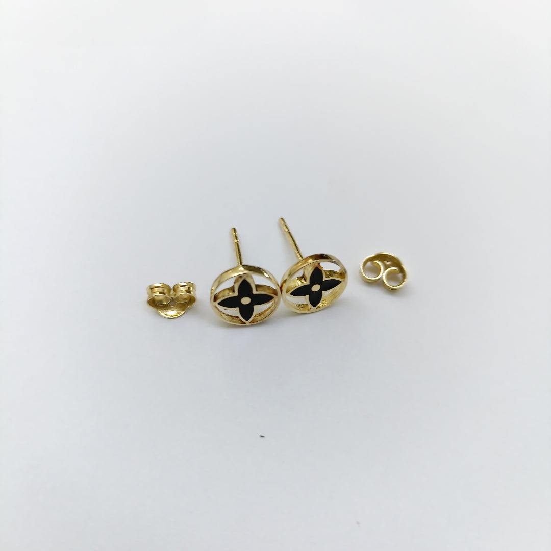 BROQUELES PAR ORO 14 K 1.1 GRMS (SEMINUEVO)
