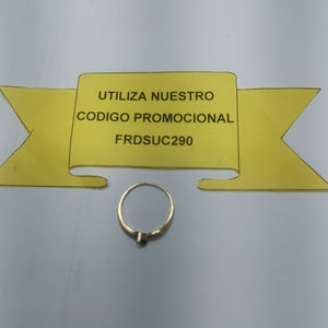 ANILLITO ORO 14 K 1.7 GRMS (SEMINUEVO)