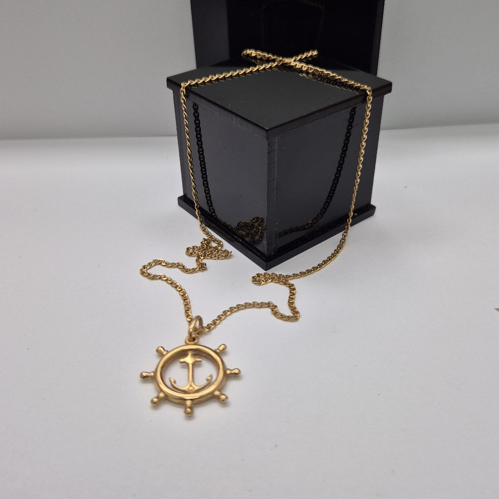 GARGANTILLA ORO 14 K 6.3 GRMS (SEMINUEVO)