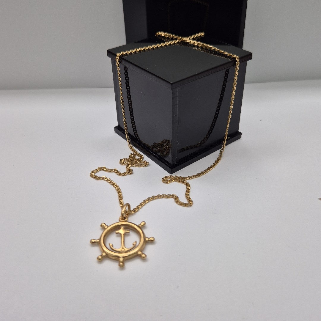 GARGANTILLA ORO 14 K 6.3 GRMS (SEMINUEVO)